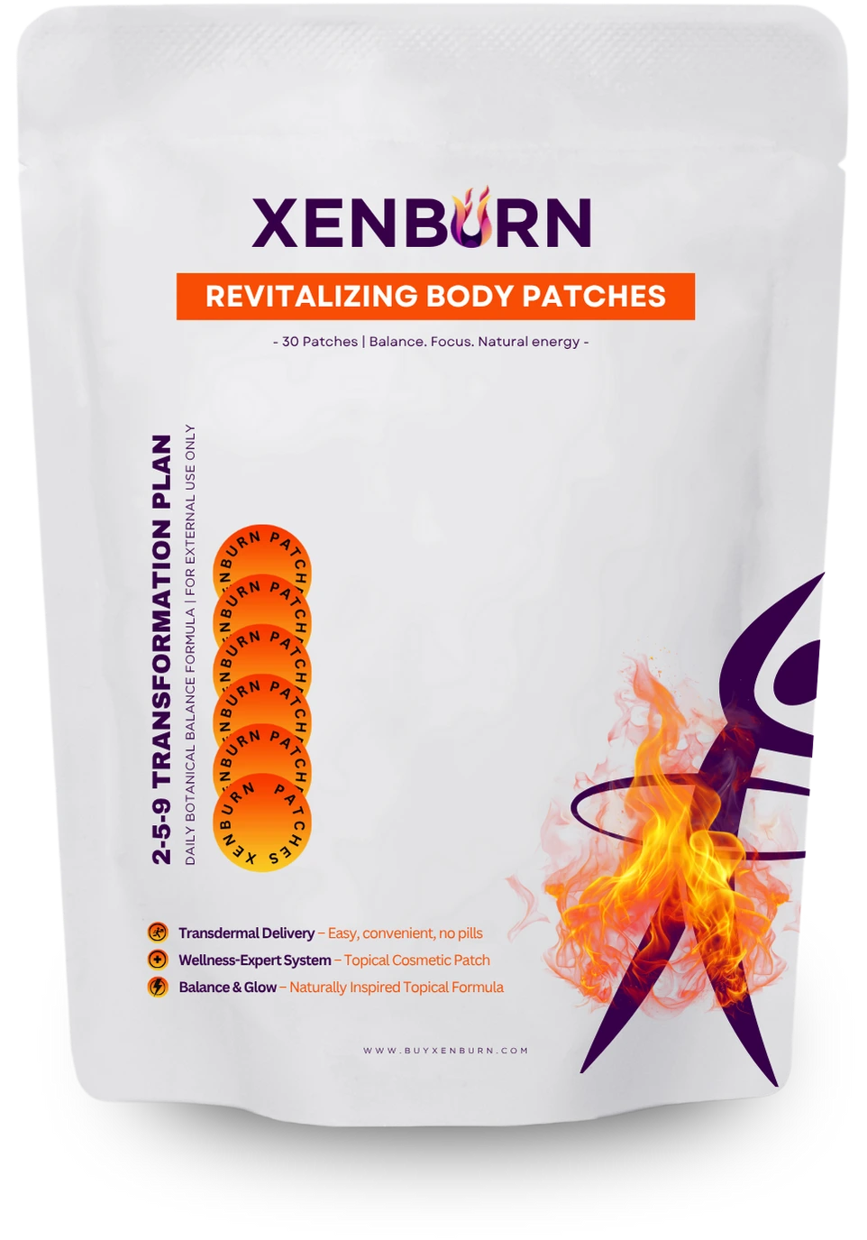 XenBurn Transdermal Wellness Patch